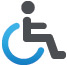 a graphic depicting a wheelchair